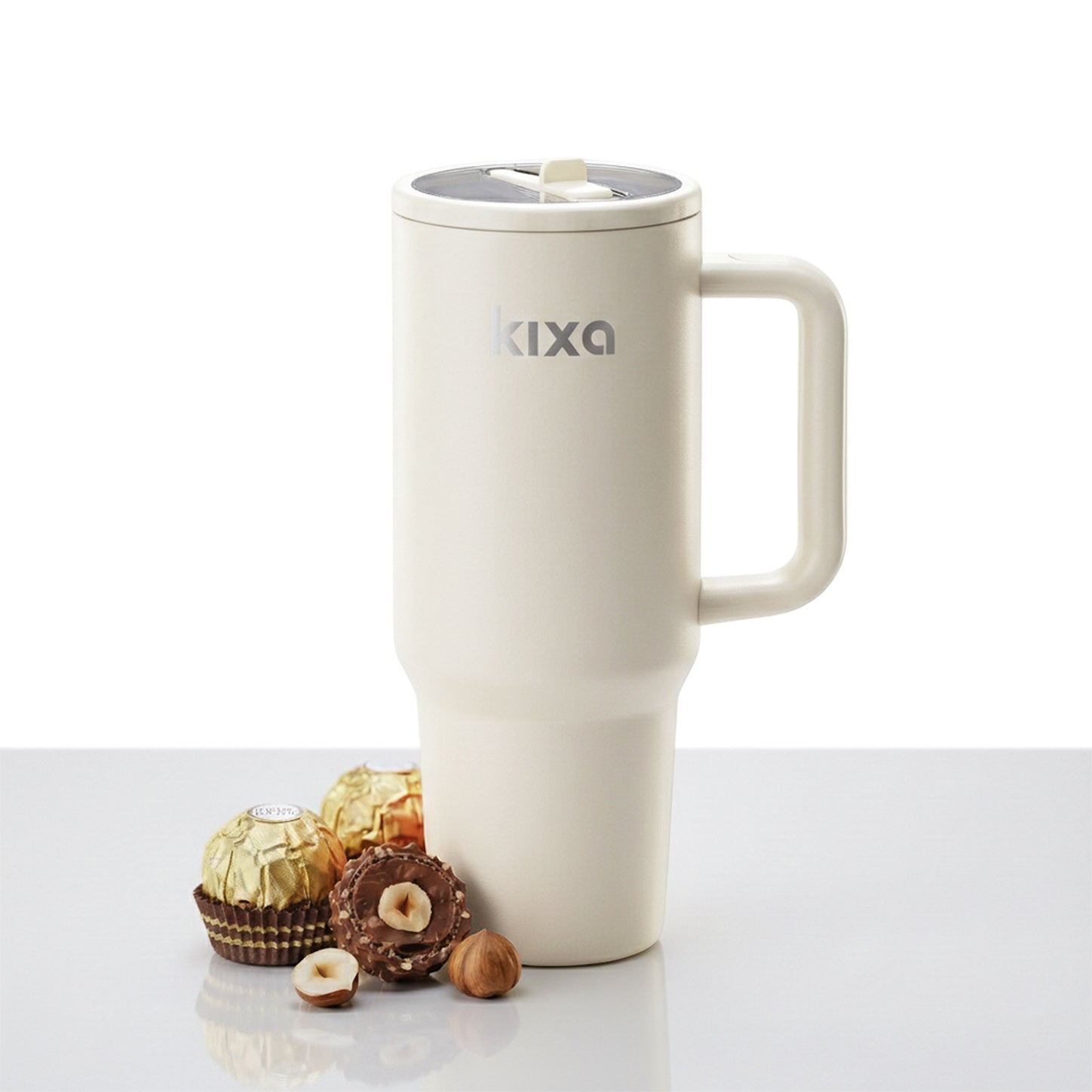 Customized Kixa HydroFlow Ferrero Duo | Personalized Tumbler & Chocolates