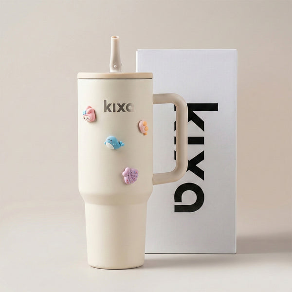 Kixa Stickers Pack of 4 | Fun, Vibrant, and Durable Decals